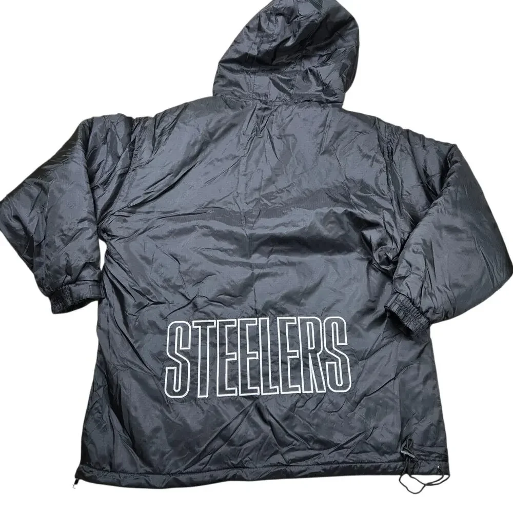 Pittsburgh Steelers Jacket Pullover Retro Vintage By Game Day Phenom XL??